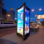 бэклит уличная реклама