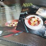 меню на стол